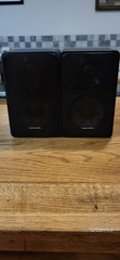 Realistic Radio Shack Minimus 7 40-2030C speakers black pair sounds excellent