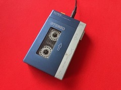 Sony TPS-L2 Walkman 1st Generation Cassette Player Blue Working Junk As-Is