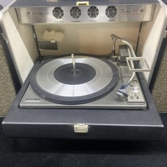 GE General Electric Trimline 500 Stereo Portable Record Player Parts Only As Is