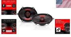 Durable 5×7 6×8 Inch Speakers with Metal Plastic Construction for Longevity