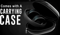 TRON Hybrid Noise Cancelling Headphones, OverEar Wireless Bluetooth Transparency