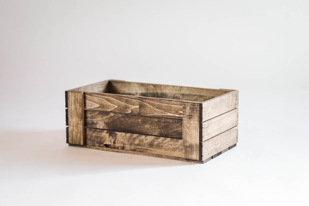 Darla’s Studio 66 DVD Holder Wood Crate