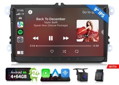 Eonon VWX7A Android 14 4+64 9″IPS for VW Amarok Caddy EOS Car Stereo CarPlay GPS