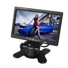 7” Backup Camera Quad Monitor Kit System Back Reverse Night Vision For Truck RV