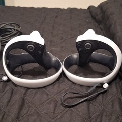 Playstation Vr 2 With Both Controllers