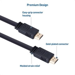 Cable Matters 8K 60Hz / 4K 240Hz Retractable HDMI Cable with HDR Support – 3.3 F