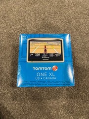 TomTom One XL US Canada Portable GPS Widescreen Navigation System Sealed READ!