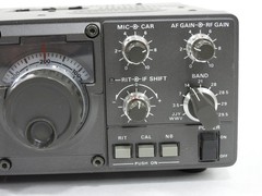 Kenwood TS-120S Vintage Ham Radio Transceiver + Box (good RX, no TX)