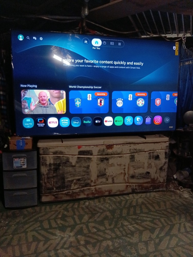 Samsung M70HD 85in Mini LED 4K Smart TV, Wi-Fi, HDMI, Black (2026)