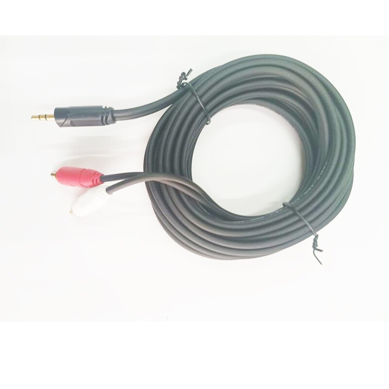 3.5mm to RCA Cable 2RCA to 3.5mm 2-RCA to AUX Cord Adapter Stereo Audio Y-Cable