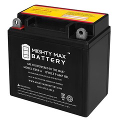 Mighty Max YB9A-A 12V 9AH Battery Replacement for Powersport YB9A-A Battery