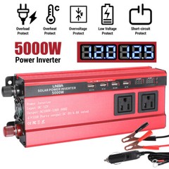 7000W 6000W 5000W 12V A 110V Convertidor Con USB Para Carro Inversor Corriente