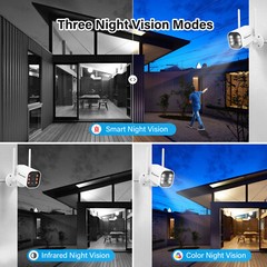 5MP Wireless Security Camera Outdoor IP Network Night Vision for J-series IP66