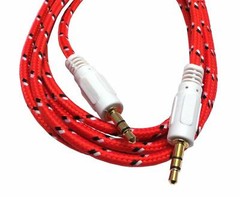 6FT LONG BRAIDED 3.5mm Male Audio Headphone Cable Stereo AUX Jack Adapter Plug