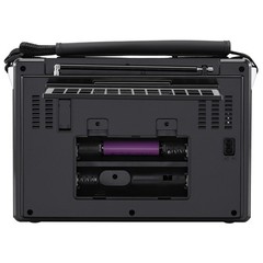 Solar Rechargeable Portable Bluetooth Radio with AM/FM/SW 3-Band Radio RETROBOX