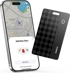 Wallet Tracker, MFi Certified for IOS, Ultra-Thin IP68 Anti-Loss Locator for iOS