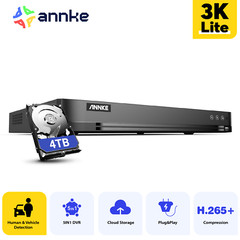 ANNKE 32CH 5in1 Security DVR 5MP Lite Video Recorder H.265+ Surveillance CCTV