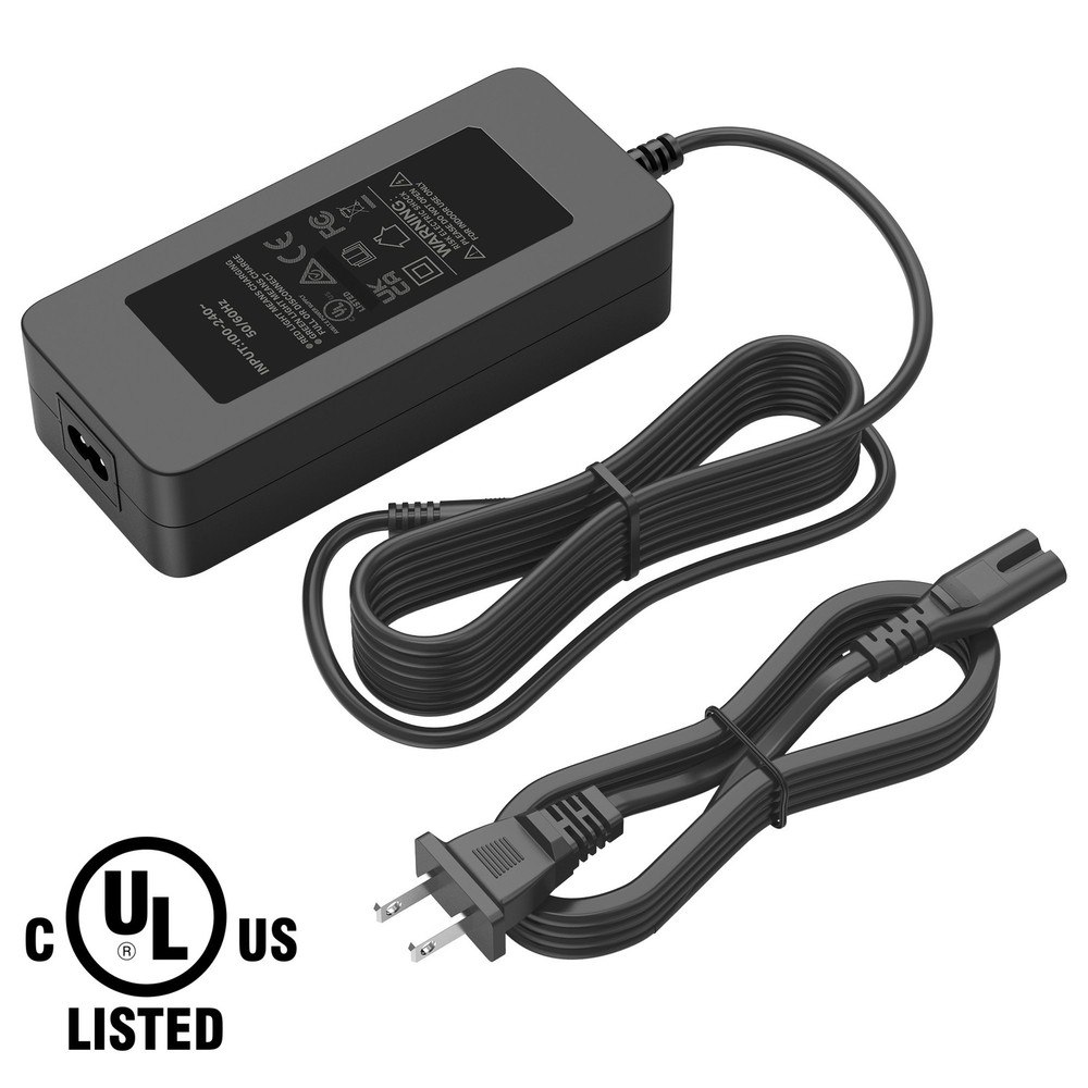 UL AC DC Adapter For E-Glide Electric Skateboard 36 Volt Battery Charger Mains