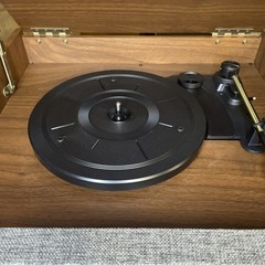Victrola Century 6-in-1 Music Center, turntable, CD and cassette, bluetooth.