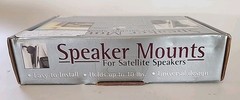 Premier Mounts Speaker Mounts For Satellite Speakers Wall Or Ceiling Universal