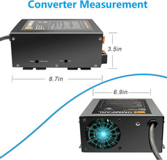 RV Converter | Multiple Capacities | Power Converter with Built-In 4 Stage Smart