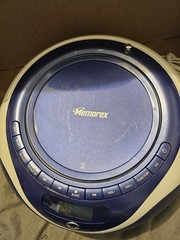 Memorex MP4067 CD/MP3 Player AM/FM Radio Boombox 2008 Rare Blue Tested Works