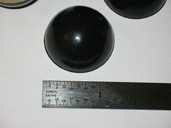 4 SORBOTHANE 1 1/4 inch VIBRATION ISOLATION FEET 70D FIRM 32mm HEMISPHERE FOOT