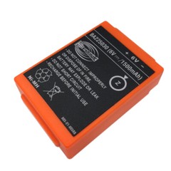 1500mAh/2100mA BA225030 6V Ni-Mh Battery For HBC Crane remote Pump truck battery