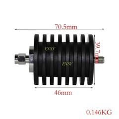 SMA RF Coaxial Attenuator 25W 50Ω 0-3GHz/4GHz 1/2/3/5/6/10/15/20/25/30/40/50dB