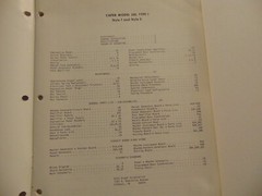Conn Organ Caper 281 Type 1 Style 1/2 Service Repair Shop Manual Schematics