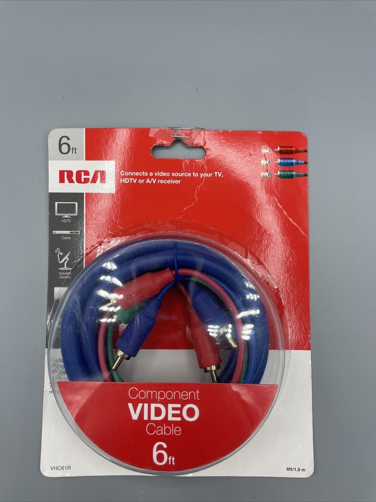 6 Foot Component Video Cable
