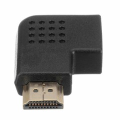 HDMI Adapter Right + Left + 90 ° Angle Male to Female Type Port Angled adaptor