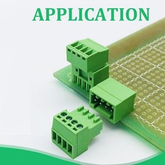 5 Pin 2.54mm Pitch Screw Terminal Block Pluggable Male Plug 10 PCS