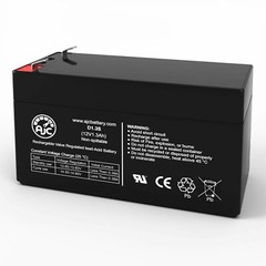 Werker WKA12-1.3F 12V 1.3Ah Sealed Lead Acid Replacement Battery