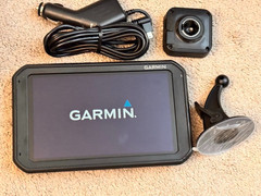 GARMIN TRUCK 7″ LM GPS DASH CAM RECORDER ONBOARD MAPS UPDATED TO LATEST 2026