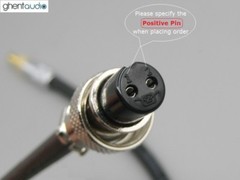 DC21 — Oyaide DC plug to Aviation GX12-2 Plug Canare 4S6 DC Interconnect Cable