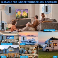 2026 5000+ Mile Digital TV Antenna – Free HDTV with 360° Reception & 8K Support