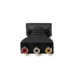 HDMI Male to 3 RCA Female Composite AV Video Audio Adapter Converter for TV PC