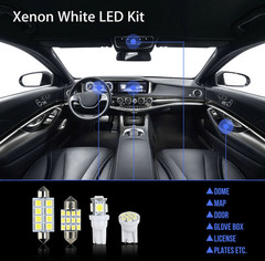 14Pcs 36mm T10 LED Interior Car Light Kit Map Dome License Plate