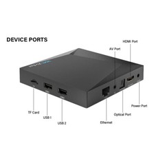 GENUINE We2uSat K3 Pro+ Android TV Box w/ Bluetooth Voice Remote & Wi-Fi 6