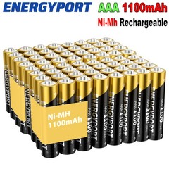 Lot AA AAA Rechargeable Batteries 2800mAh 1100mAh 1.2V/ NI-MH LCD Smart Charger