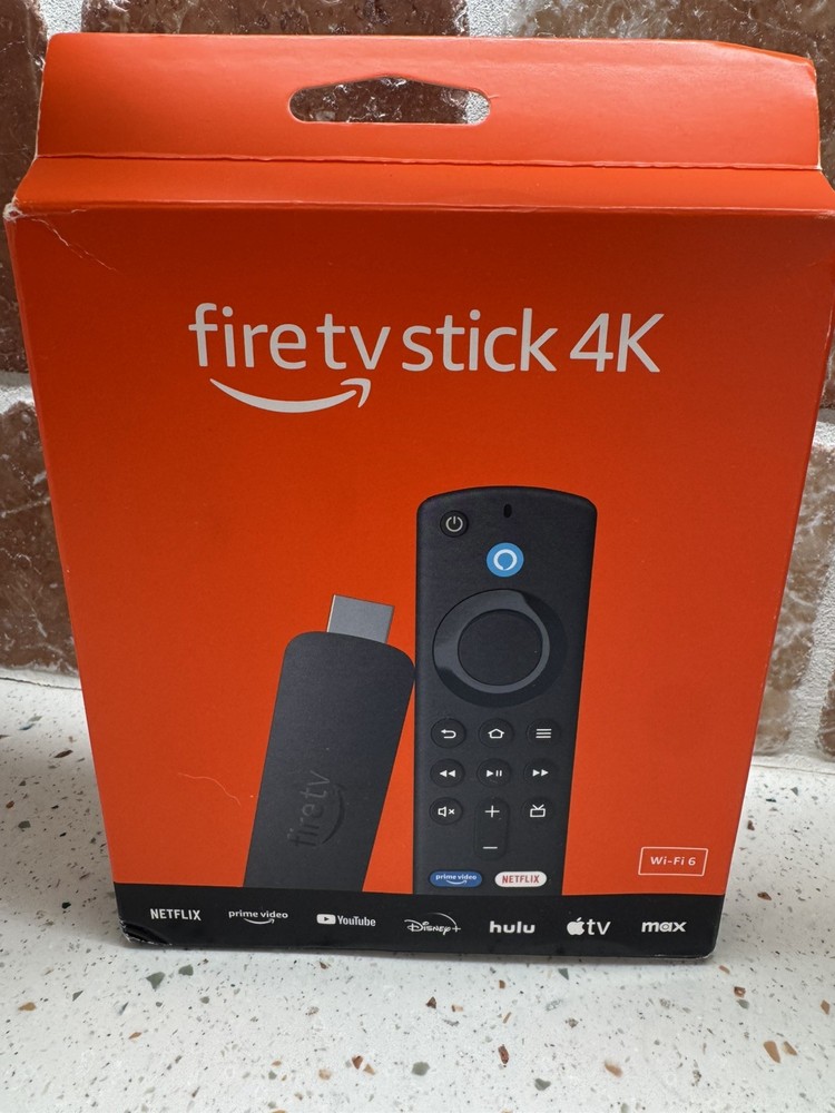 Amazon Fire TV Stick 4K (newest model) with Fire TV Search, Wi-Fi 6, NEW&SEALED