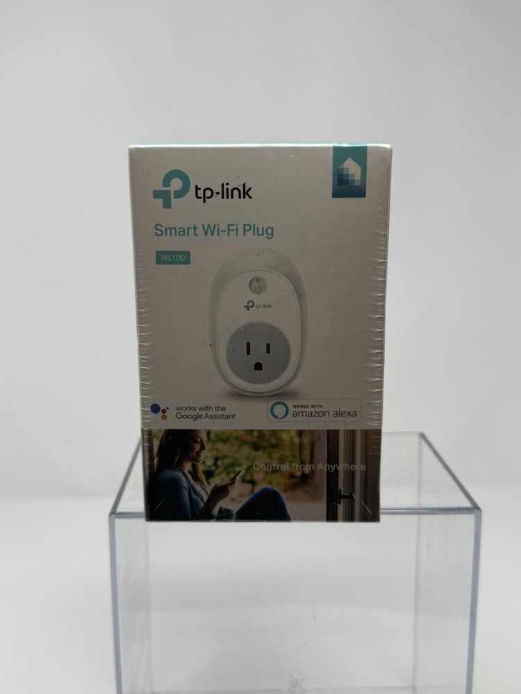 TP-Link – HS100 – Smart WiFi Plug – w/Google Assistant & Amazon Alexa NEW Sealed