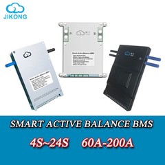 JK Smart Bms 4S-24S 40A-200A LiFePo4 Li-ion Battery 0.4A-2A Balance Bms Lot