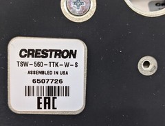 Crestron TSW-560-W-S 5″ Touchscreen