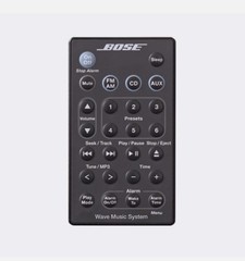 Bose Wave Music System Remote for AWRCC1, AWRCC2, III with New Battery Installed
