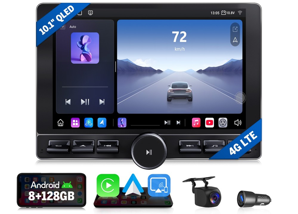 Eonon UX6K Pro max 2DIN 8+128G 10.1″Android Auto Car Stereo Radio CarPlay GPS 4G