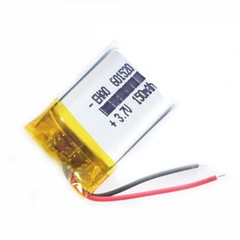 3.7V 150mAh LiPo Rechargeable Battery For Mp3 Bluetooth Headphone VR Lock 601520