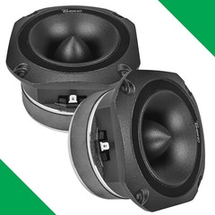 (2) 4″ SUPER TWEETER TIMPANO 900WATTS MAX TPT-ST25 BLACK BULLET 8 OHMS PRO AUDIO