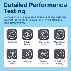 OBD2 Scanner Bluetooth 5.4 by MMOBIEL – Car Scanner for iPhone iOS & Android